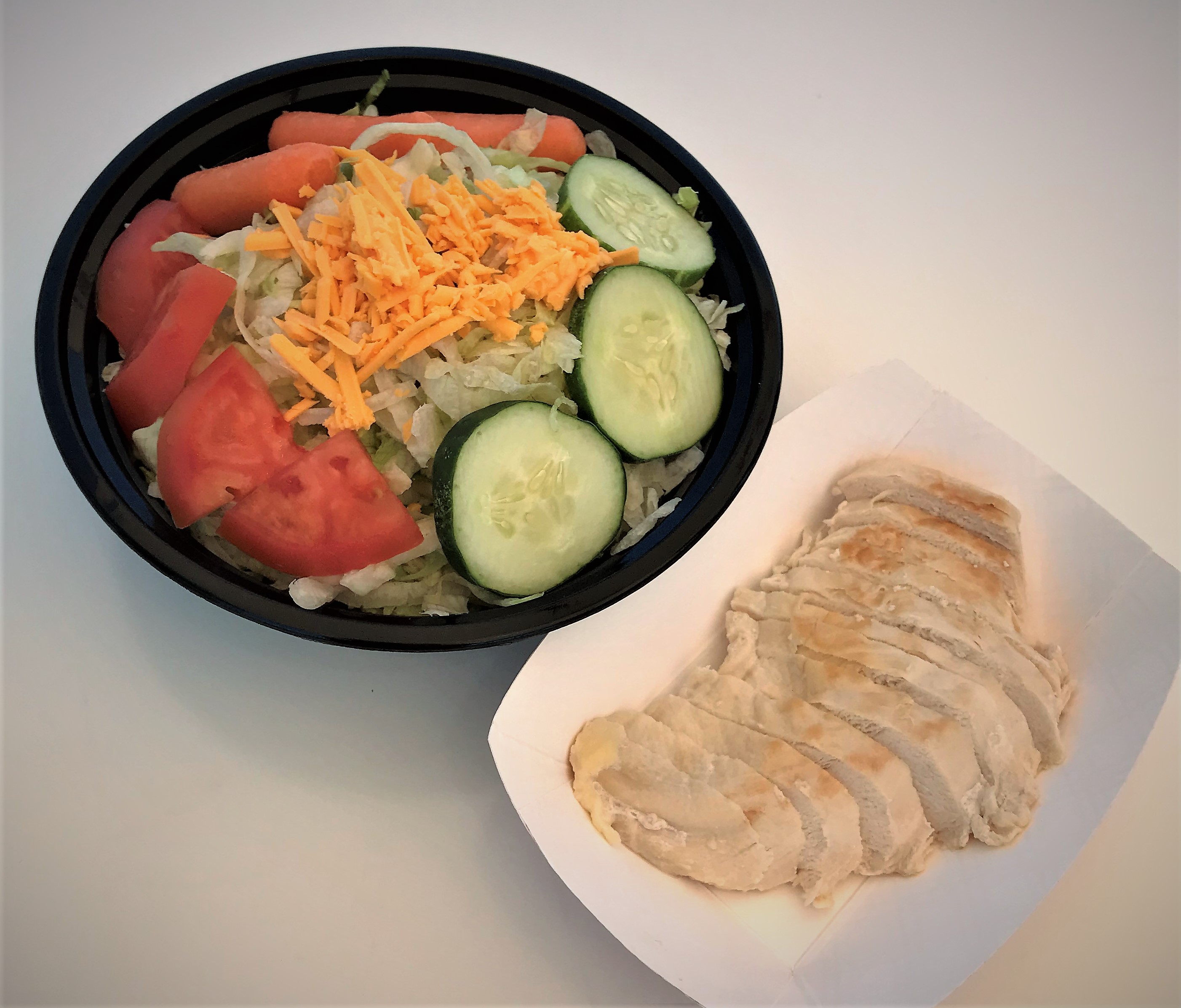 Large Salad With Chicken