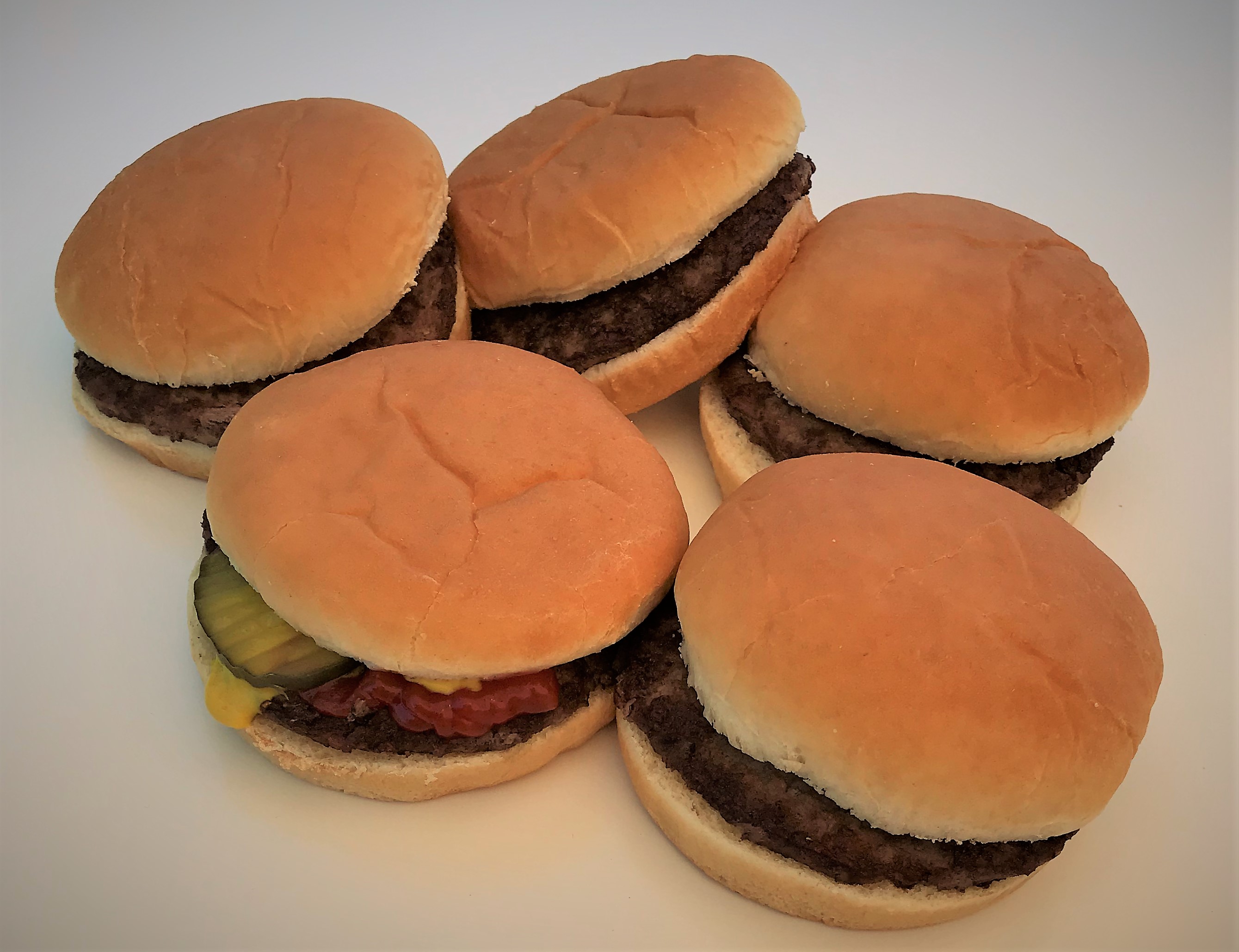 5-Pack Hamburgers