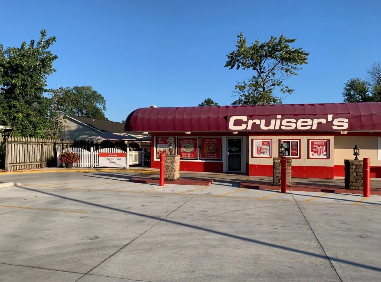 View of the Cruiser's building and drive-thru lane
